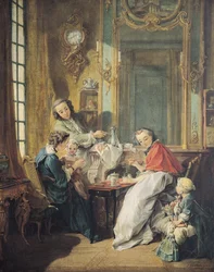 Die Nachmittagsmahlzeit, 1739